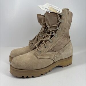 Altama 5200 Men's 5W Desert Tan Suede Hot Weather Military Combat Tactical Boots